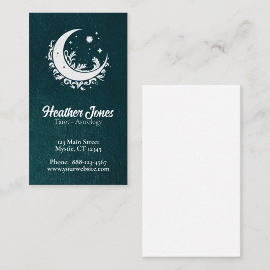 天日と月 名刺 (正面/裏面)