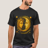 天日と月 Tシャツ (正面)