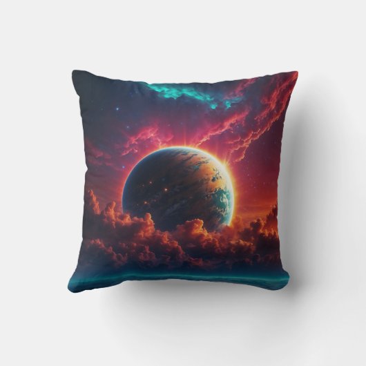 天日の出 クッション (裏面)