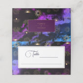 天日三日月銀河系パープルゴールデン プレイスカード (外部開封)