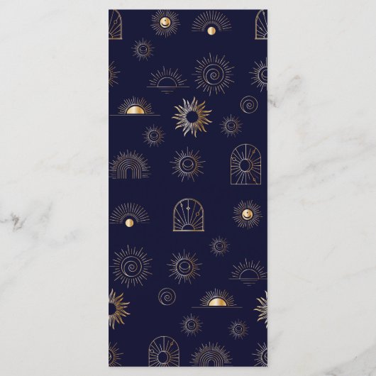 天日三日月黄金海軍 メニュー (裏面)