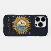 天日月パーソナライズされた iPhoneケース (裏面横)