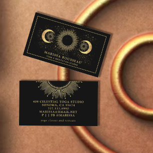 天日月ヨガインストラクター名刺 名刺