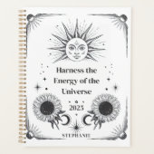 天日月名前をカスタムする発現 プランナー手帳 (正面)