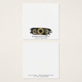 天日月星耳鳴り表示カード (正面&裏面)