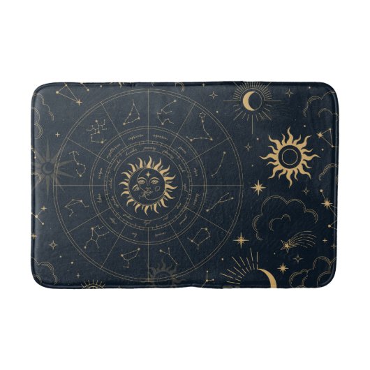 天日月神秘 バスマット (正面)