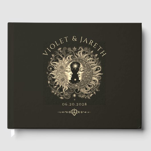 天日月結婚のゲストブック ゲストブック (正面)