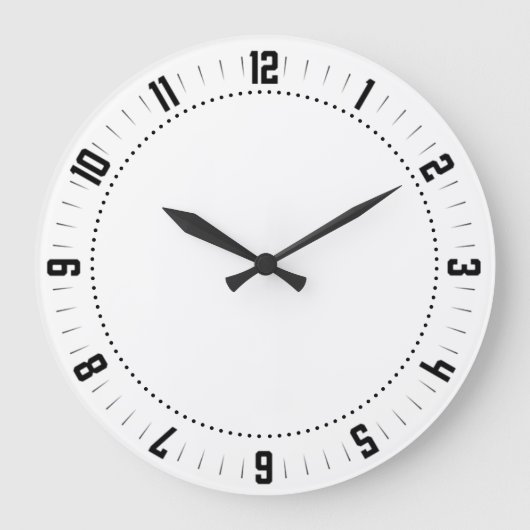 天日月顔 ラージ壁時計 (正面)