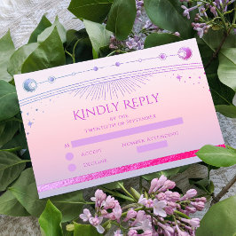 天日没ピンクサンムーンスターズ結婚ズ 出欠カード