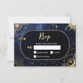 天日結婚月 出欠カード (正面)