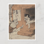 「天日配達」 ポストカード (正面)