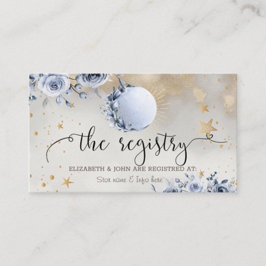 天日青月バラ星 エンクロージャーカード (正面)