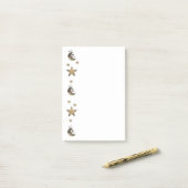 天星と月 ポストイット (デスク上)