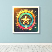 天星の光 キャンバスプリント (インサイチュ (ウッドフロア))