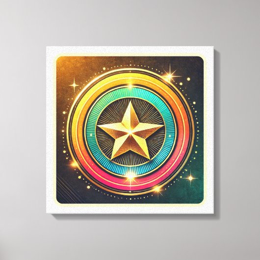 天星の光 キャンバスプリント (正面)