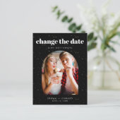 天星の写真の日付の変更 案内ポストカード (スタンド正面)