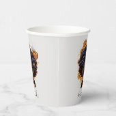 天星の星空の女性 紙コップ (右)