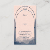 天星タロット美容師美しい 予約カード (裏面)