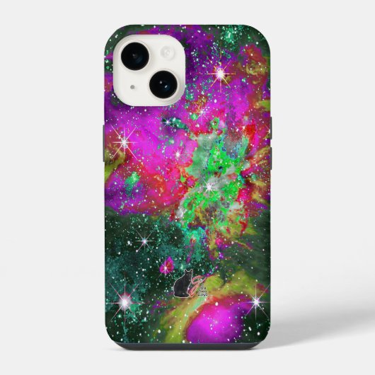 天星フィールド電話ケース iPhoneケース (裏面)