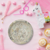 天星マップ〔占星術の〕十二宮図星座I ペーパープレート (パーティー)