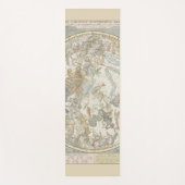 天星マップ〔占星術の〕十二宮図星座I ヨガマット (正面)