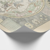 天星マップ〔占星術の〕十二宮図星座I ラッピングペーパー (角)