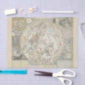 天星マップ〔占星術の〕十二宮図星座I 薄葉紙 (クラフト)