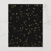 天星ムーンバジェット誕生日招待状 (裏面)