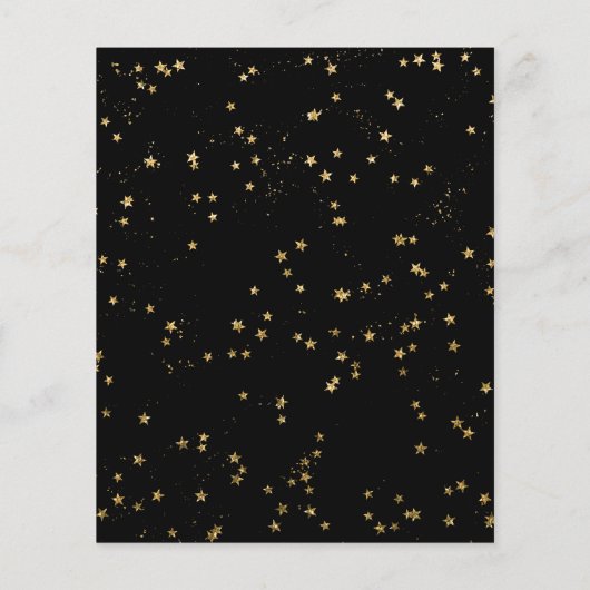 天星ムーンバジェット誕生日招待状 (裏面)