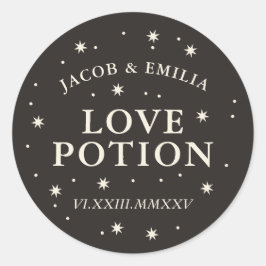 天星ラブポーション結婚のカクテル好み ラウンドシール