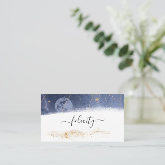 天星夜エレガント 名刺 (スタンド正面)