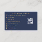 天星夜エレガント 名刺 (裏面)