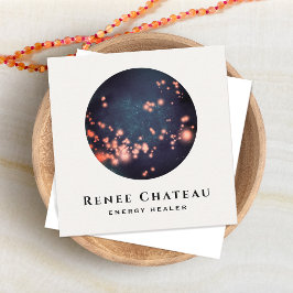 天星宇宙エネルギーヒーラーヨガ先生 スクエア名刺