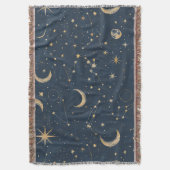 天星座 – 星夜(1) スローブランケット (正面縦)