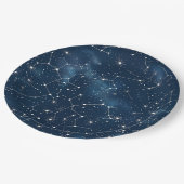天星座 – 星夜(4) ペーパープレート (アングル)