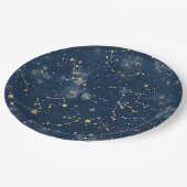 天星座 – 星夜(5) ペーパープレート (アングル)