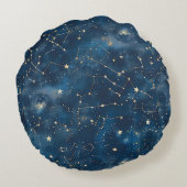 天星座 – 星夜(6) ラウンドクッション (裏面)