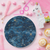 天星座 – 星夜(7) ペーパープレート (パーティー)