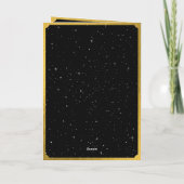 天星月結婚の勤続順 プログラム (裏面)