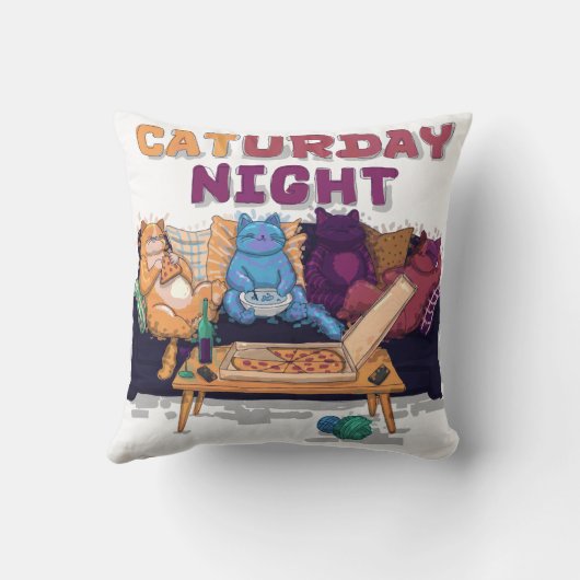 天昼の夜 クッション (裏面)