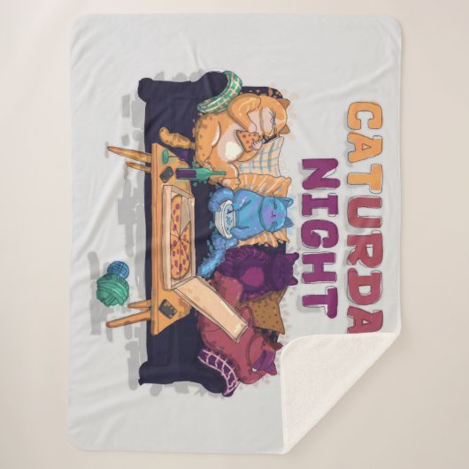 天昼の夜 シェルパブランケット (正面)