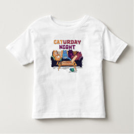 天昼の夜 トドラーTシャツ