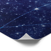 天曼荼羅銀河系アート ポスター (角)