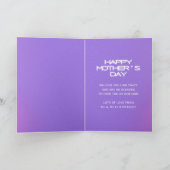 天最高ののMUM EVER MOTHER's Dayの写真 シーズンカード (内部)