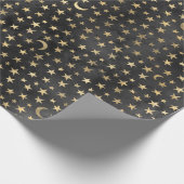 天月と星の魔法 ラッピングペーパー (角)