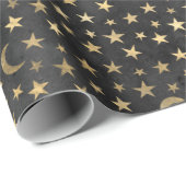 天月と星の魔法 ラッピングペーパー (ロールコーナー)
