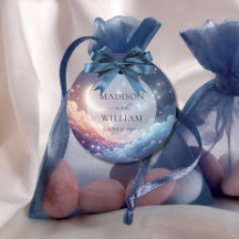 天月と星パーソナライズされた結婚の