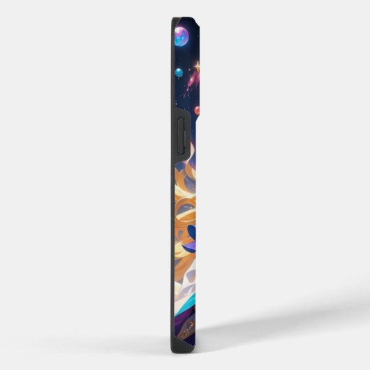 天月の光 iPhoneケース (右側面)