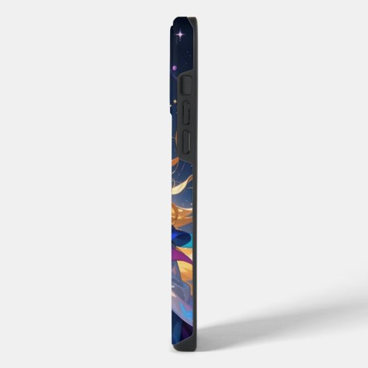 天月の光 iPhoneケース (左側面)