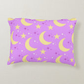 天月の星模様 アクセントクッション (裏面)